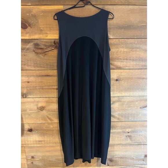 SUN KIM‎ Colorblock Maxi Sleeveless Dress Womans Size Medium Cocktail Dress - Picture 6 of 8